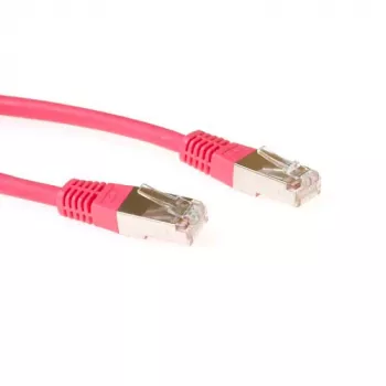 ACT Red 5 m LSZH SFTP CAT6 jungiamasis kabelis su RJ45 jungtimis