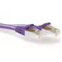 ACT Purple 1.50 m SFTP CAT6A pataisos laidas su apsaugotais RJ45 kištukais