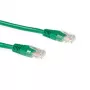 ACT Green 0,25 m U/UTP CAT6 patch kabelis su RJ45 jungtimis