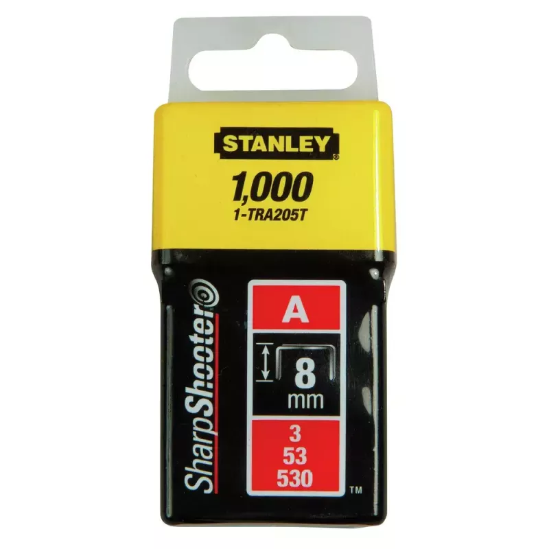 Segtukai Stanley 1-TRA205T 1000 vnt.