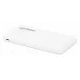 Manhattan Power Bank 10000 mAh, 2x USB-A (2.1A ir 1A), USB-C ir Micro-USB įėjimai, balta