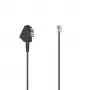 Hama 00201107 telefono laidas 6 m Juoda