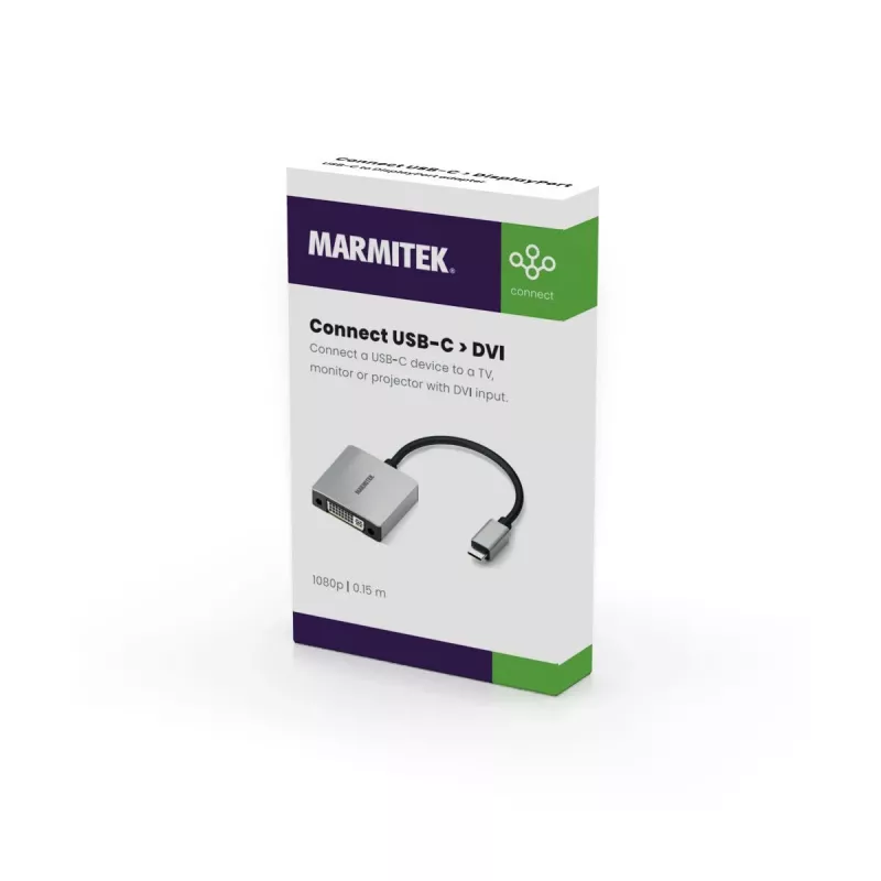 Marmitek Connect USB-C į DVI adapteris