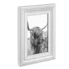 Vieno nuotraukos rėmelis Hama Canuto White Glass Wood