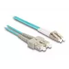 DeLOCK Fiber Optical Cable LC Duplex į SC Duplex OM3 2m