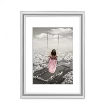 Vienas nuotraukų rėmelis Hama Swing, sidabrinis, 10x15 cm