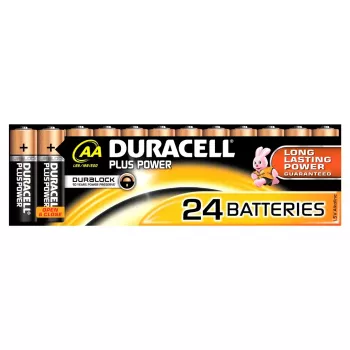 Vienkartinė baterija Duracell Plus Power AA šarminė, patikimas veikimas