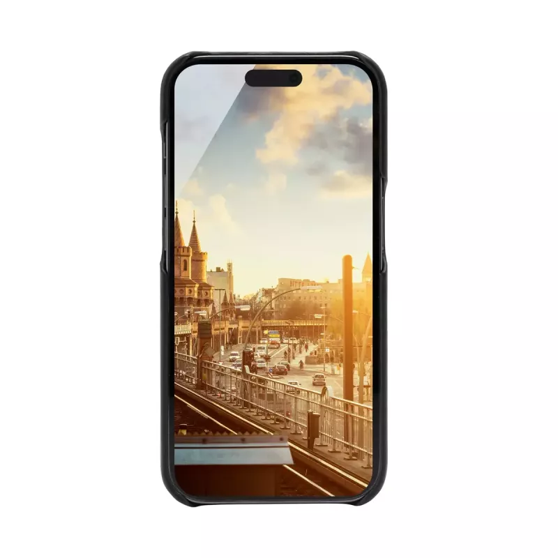 Dangtelis JT BERLIN Kreuzberg iPhone 14 Pro Max 17 cm juodas