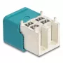 DeLOCK HDMTD keturgubas lizdas, kampuotas, PCB montavimui