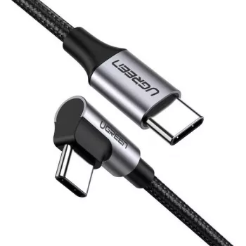 Ugreen 50123 USB-C laidas USB 2.0 1 m juodas, sidabrinis