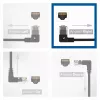 ACT Black 1 m U/UTP CAT6A LSZH plonas pataisinis kabelis su RJ45 jungtimis 90° kampu dešinėn ir tiesia