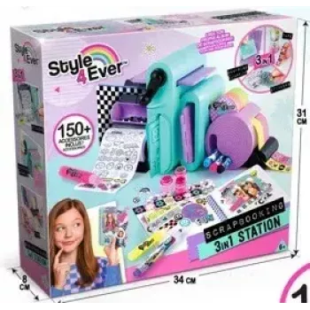 Scrapbooking stotelė Canal Toys 275CL 3-in-1 rinkinys