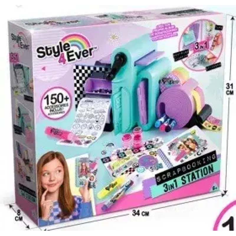 Scrapbooking stotelė Canal Toys 275CL 3-in-1 rinkinys