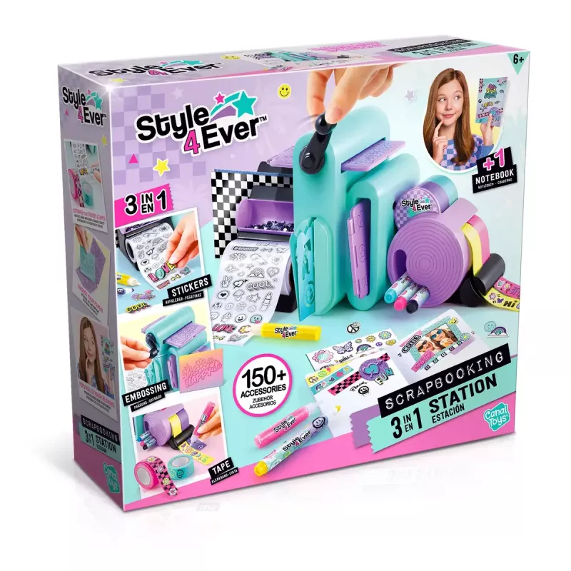 Scrapbooking stotelė Canal Toys 275CL 3-in-1 rinkinys