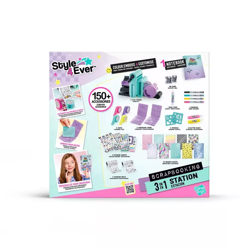 Scrapbooking stotelė Canal Toys 275CL 3-in-1 rinkinys