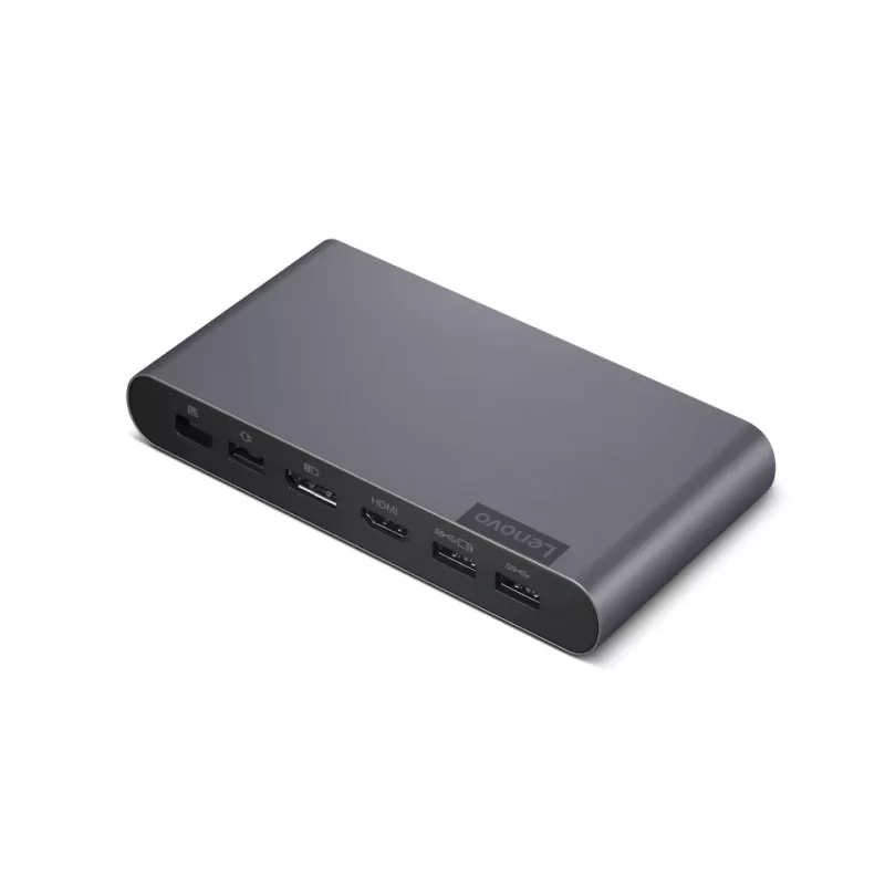 Lenovo USB-C Universal Business Dock (40B30090IT) laidinis 2× USB 3.2 Gen 2 Type-C pilka 90W 4K@60Hz