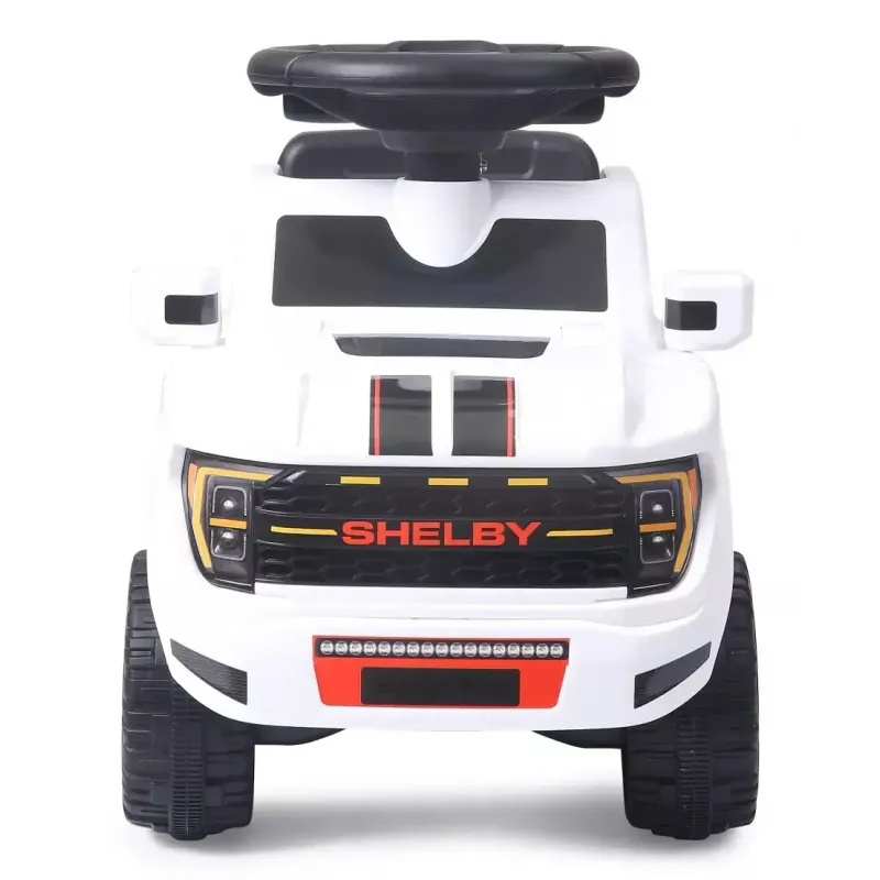 Vaikiškas automobilis Jamara Shelby Ford F-150 Raptor – baterijomis maitinamas, 1 vieta, 4 ratai, juoda/balta