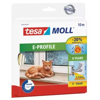 TESA 05445-00100 10 m Balta sandarinimo guma