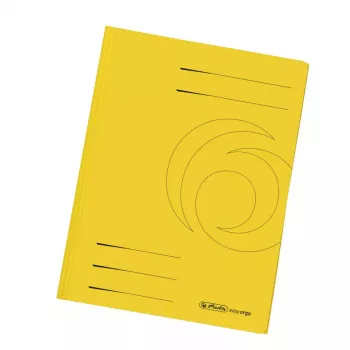 A4 kartoninis aplankas Herlitz 11076437 geltonas