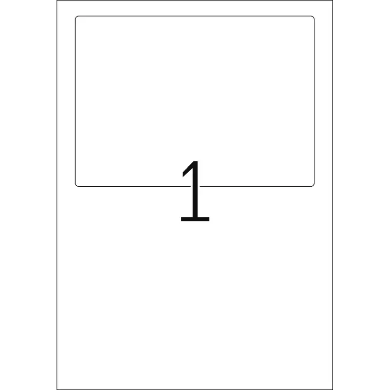 HERMA 8316 Siuntos etiketė su pristatymo raštu A4 182 x 130 mm, 25 lapų