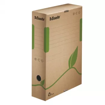 Esselte Archiving Box Eco FSC® 80 mm, A4, ruda, žalia