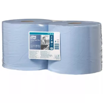 Tork 130052 Wiping Paper Plus – vienasluoksnis valymo popieriaus rulonas