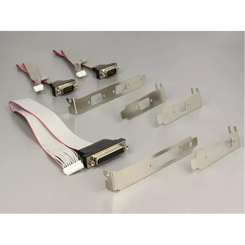 DeLOCK 95246 MiniPCIe adapteris su 2x RS-232 ir 1x LPT prievadu