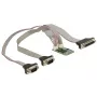DeLOCK 95246 MiniPCIe adapteris su 2x RS-232 ir 1x LPT prievadu