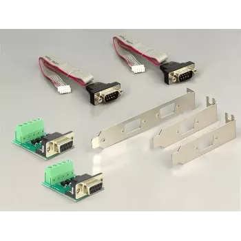 DeLOCK 95245 Mini PCI Express sąsajos plokštė su dviem COM prievadais