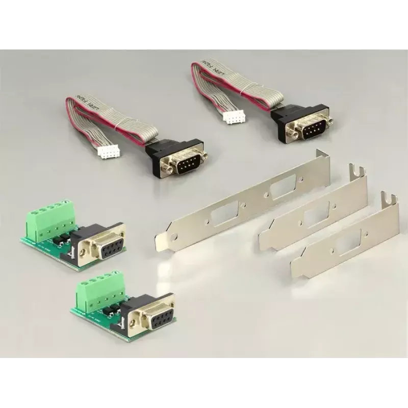 DeLOCK 95245 Mini PCI Express sąsajos plokštė su dviem COM prievadais