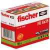 Kaištis sieninis Fischer 53260 universalus nailoninis 6x35 mm 50 vnt.
