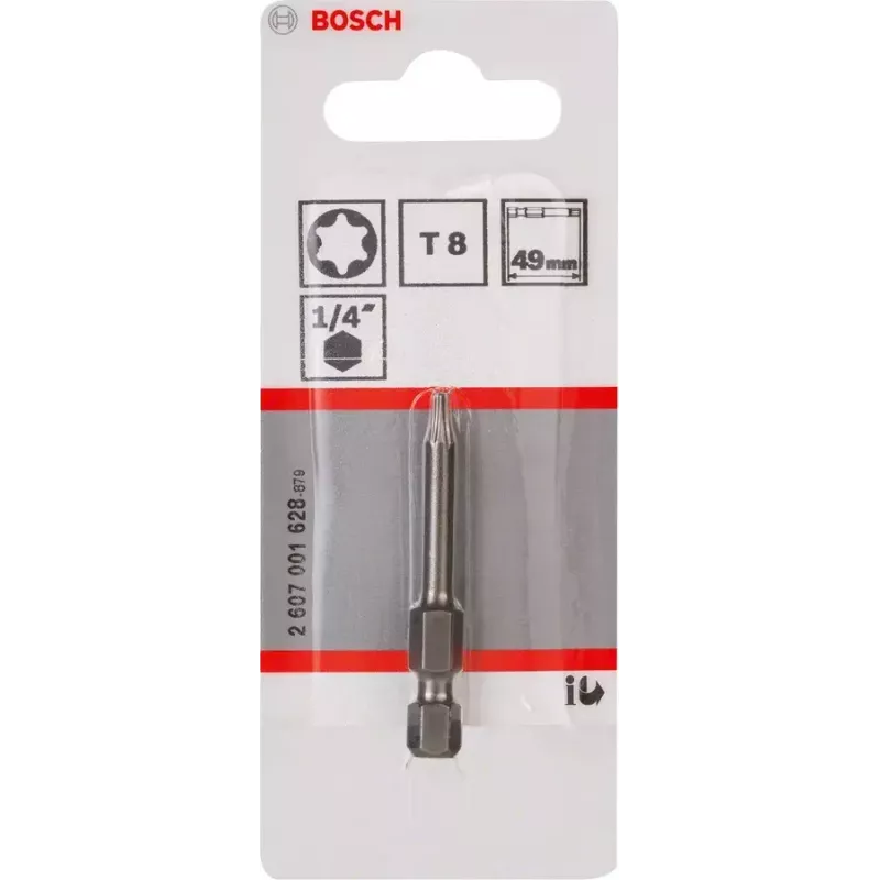 Antgalis Bosch 2607001628 T8 itin kietas 49 mm