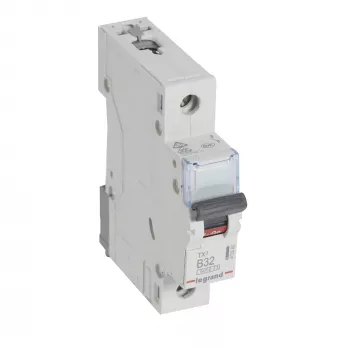 Legrand TX3 automatinis jungiklis B charakteristika 1 polius 32 A