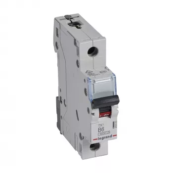 Legrand TX3 automatinis jungiklis B charakteristika 1 polius 6 A