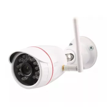IP lauko šratinė kamera Olympia OC 1280P – lauke, 1280×720, 3,6 mm, 60° matymo kampas, montavimas prie lubų/sienos, laidinis ir Wi-Fi