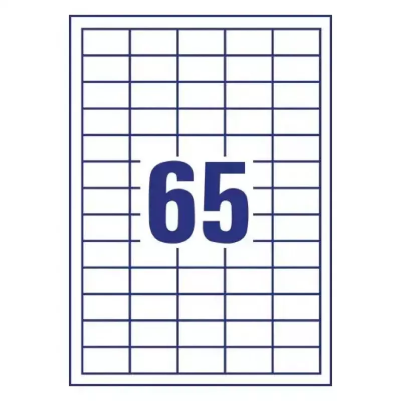 Lipnus etiketės stačiakampis AVERY 3666-10