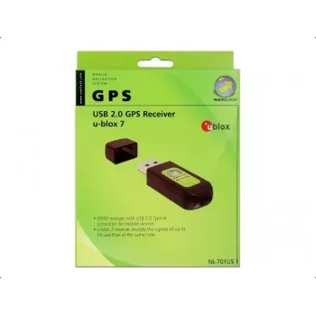 GPS imtuvo modulis USB Navilock NL-701US