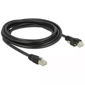 Tinklo kabelis DeLOCK 85669 Cat6 S/FTP RJ-45 3 m juodas
