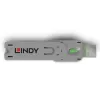 Lindy USB Type-A prievado blokavimo raktas, žalias