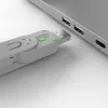 Lindy USB Type-A prievado blokavimo raktas, žalias