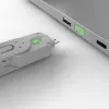 Lindy USB Type-A prievado blokavimo raktas, žalias