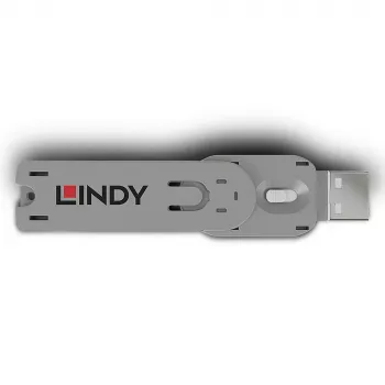 Lindy USB Type A prievado blokavimo raktas, baltas