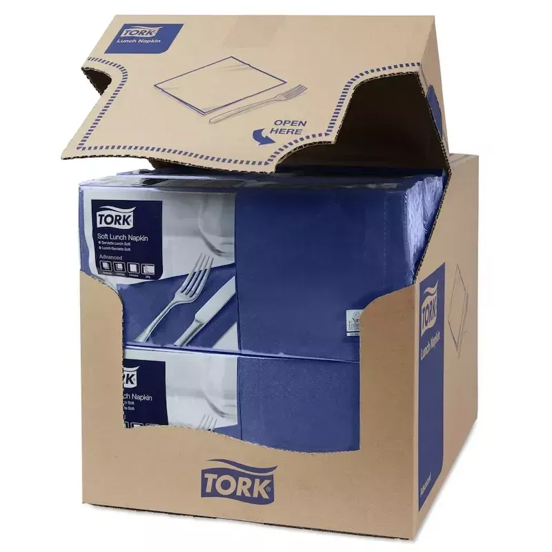 Popierinės servetėlės Tork 477412 mėlynos 150 vnt.