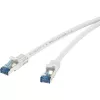 Tinklo kabelis Renkforce RF-3829278 3m Cat6a S/FTP pilka