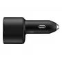 Samsung EP-L5300XBEGEU universalus automobilinis įkroviklis, juodas, USB 2.0 / USB Type-C, 60 W, 1 m