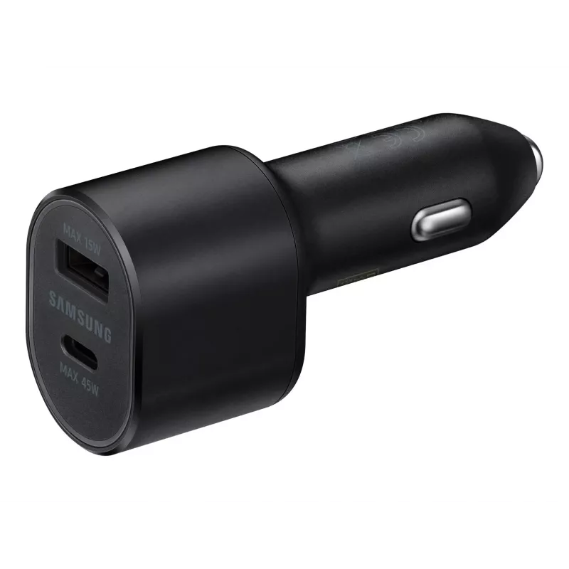 Samsung EP-L5300XBEGEU universalus automobilinis įkroviklis, juodas, USB 2.0 / USB Type-C, 60 W, 1 m