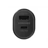Samsung EP-L5300XBEGEU universalus automobilinis įkroviklis, juodas, USB 2.0 / USB Type-C, 60 W, 1 m