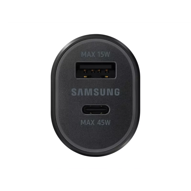Samsung EP-L5300XBEGEU universalus automobilinis įkroviklis, juodas, USB 2.0 / USB Type-C, 60 W, 1 m