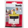 Pjūklų rinkinys skylėms išpjauti KWB 599000 7 vnt. 6,3 cm plastikui ir medžiui