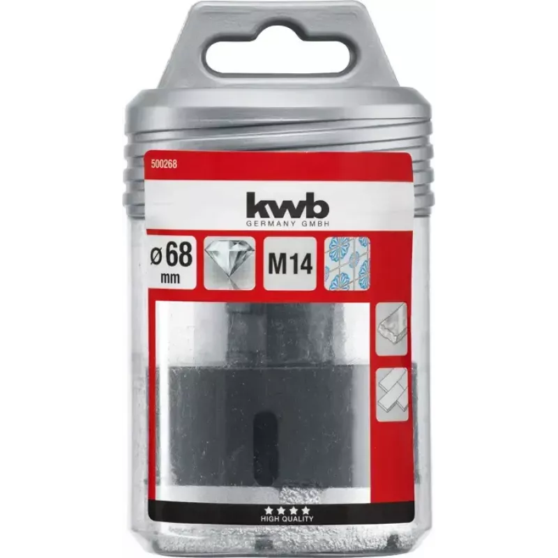 Pjovimo vainikas KWB 500268 kampiniam šlifuokliui 6,8 cm keramikai